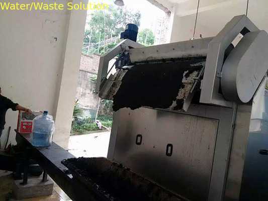 High Level Tough Multi-pal 	screw press dewatering machine