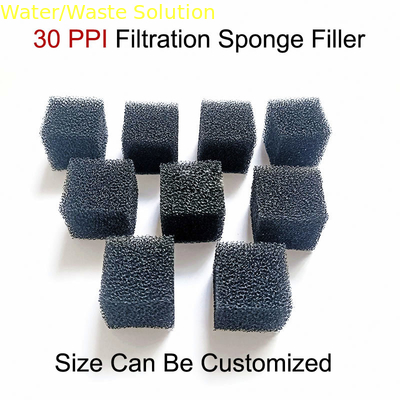 HDPE Polyurethane composite fiber Flotable ball hydrophilic filler